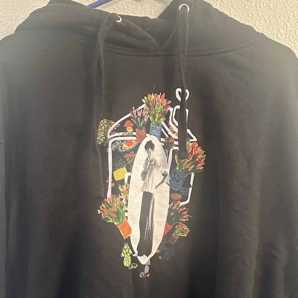 Harry Styles Black Graphic Hoodie